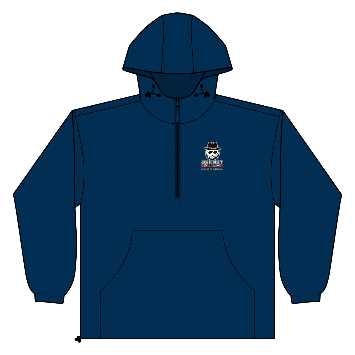 Secret Rounds Golf Windbreaker — Master Logo