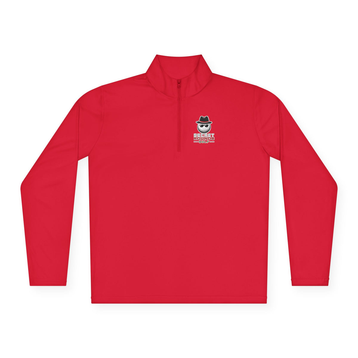 Secret Rounds Golf Quarter-Zip Pullover — Master Logo