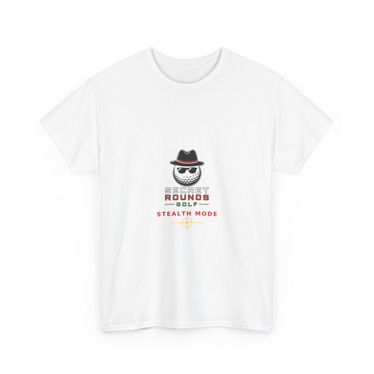 Secret Rounds Golf – Stealth Mode (Navy Unisex Tee)