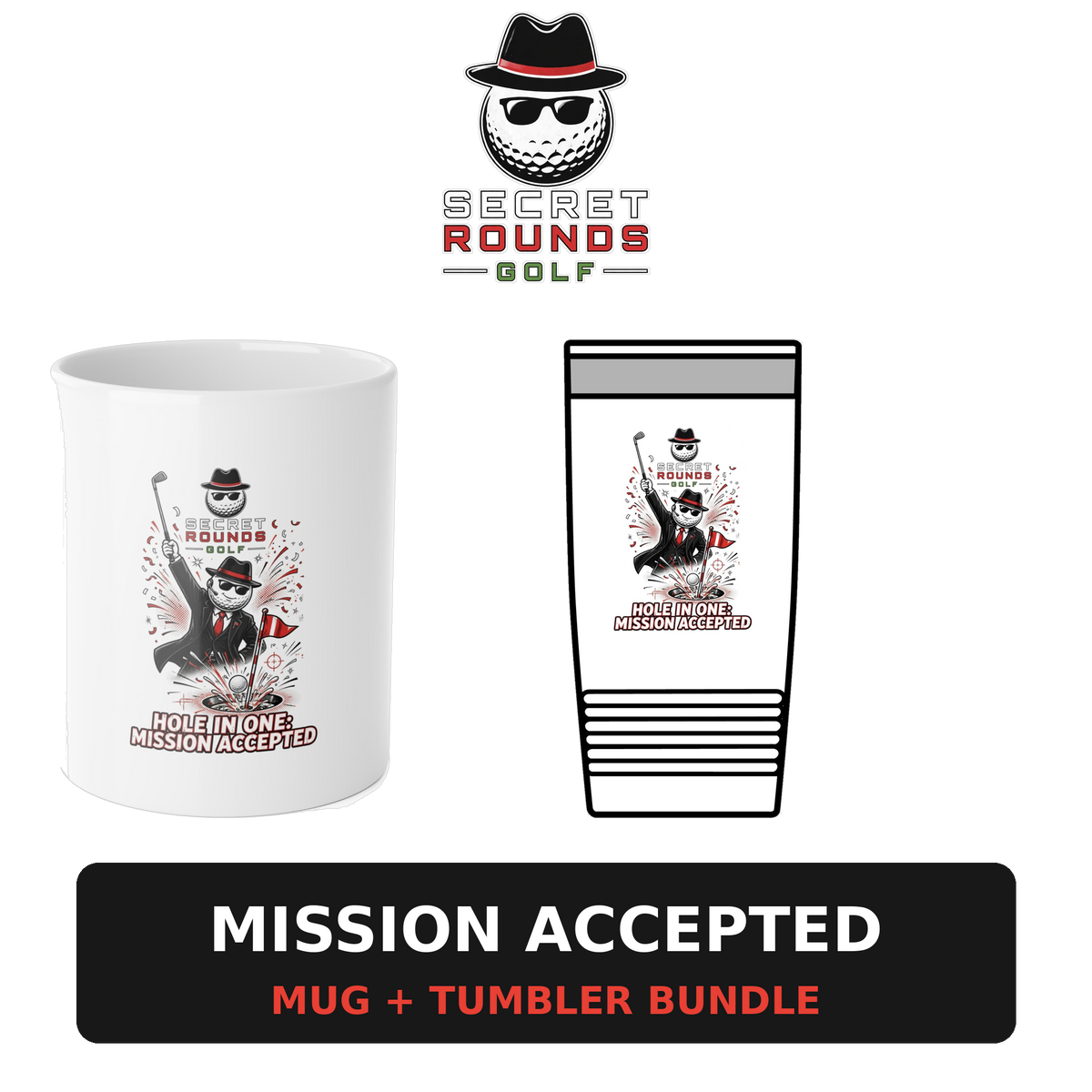 Mission Accepted Mug + Tumbler Bundle